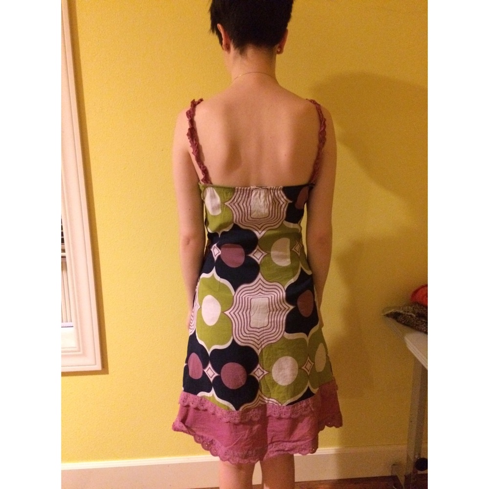 Solitaire Multicolor Geometric Dress - Picture 4 of 4